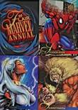  1995 Flair Marvel Annual Trading Cards - Uncut 4 Card Promo Sheet