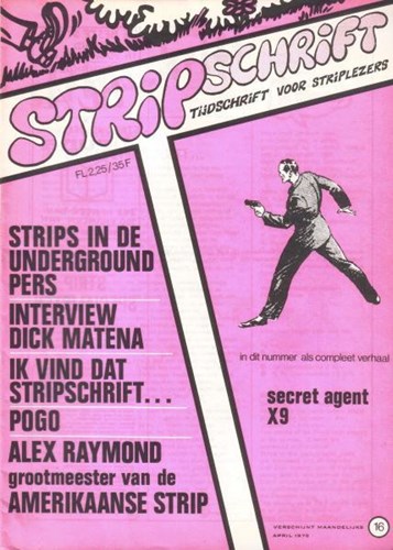 Stripschrift 16 - Stripschrift 16, Softcover, Eerste druk (1970) (Drukkerij Levisson)