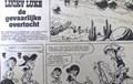 Lucky Luke - Krantenuitgaves  - De gevaarlijke overtocht, Krantenknipsel, Eerste druk (1976) (Leidse Courant)