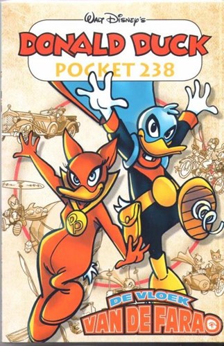 Donald Duck - Pocket 3e reeks 238 - De vloek van de farao, Softcover (Sanoma)