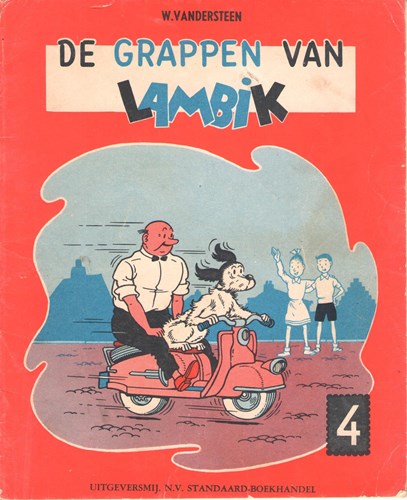 Lambik, de grappen van - 1e reeks 4 - De grappen van Lambik 4, Softcover, Eerste druk (1958) (Standaard Boekhandel)