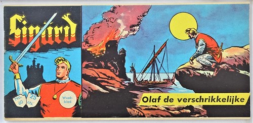 Sigürd - Eerste reeks 60 - Olaf de Verschrikkelijke, Softcover, Eerste druk (1960) (Metropolis)