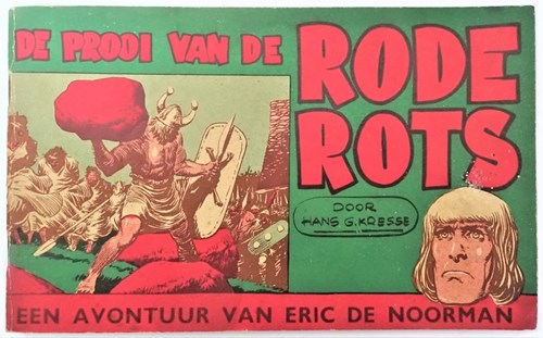 Eric de Noorman - Nederlands oblong reeks 31 - De prooi van de Rode Rots, Softcover, Eerste druk (1956) (De Tijd)