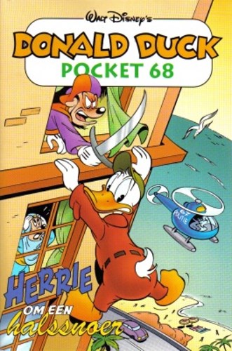 Donald Duck - Pocket 3e reeks 68 - Herrie om een halssnoer, Softcover, Eerste druk (2000) (VNU Tijdschriften)