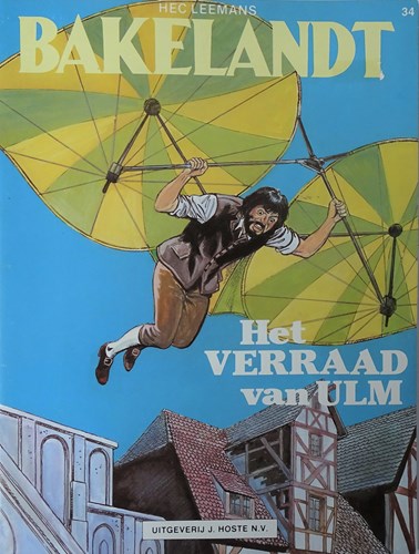 Bakelandt - Hoste Gekleurd 34 - Verraad van Ulm, Softcover, Eerste druk (1986) (J. Hoste)