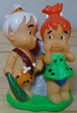  Pebbles en bambam op de bank