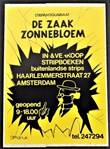  Kuifje - Sticker Zaak Zonnebloem