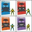  BST AXN x IDW Action Figures & Comic Book - bundle