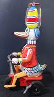  Tin Toys - Duck on Trycycle Western Germany