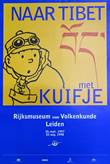  Kuifje - Promotieposter, met Kuifje naar Tibet