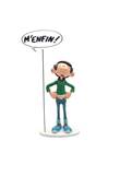  Guust - tekstballon "M'enfin!"