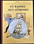 Kuifje - Anderstalig/Dialect  Et radsel van den Ainhoorn - Oostends