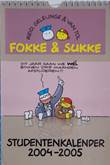 Fokke en Sukke - Kalenders 2004-2005 Studentenkalender 2004-2005