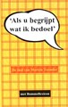 Marten Toonder - Collectie  - Als u begrijpt wat ik bedoel - De taal van Marten Toonder