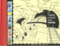 Kuifje - achtergrond 42 - Le timbre voyage avec Tintin