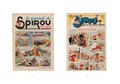 Robbedoes en Kwabbernoot - Franstalig  - Les bandeaux titres du journal Spirou 1953-1960