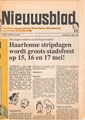 Haarlems Dagblad - Speciale uitgave stripdagen 1992