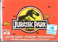 Jurassic Park Movie Trading Cards Box