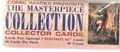 The Masterpiece Collection - Collector Cards - box