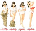 Pin-Up Angel wings
