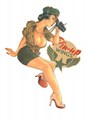 Pin-up Wings - Sticker set 1