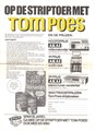 Op de striptoer met Tom Poes - wedstrijdformulier 50 jaar Spar
