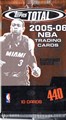 NBA Basketball total Hobby 2005-06 - 11 packs