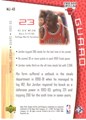 2001-02 Upper Deck MJ'S Back - #MJ-49