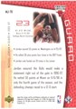 2001-02 Upper Deck MJ'S Back - #MJ-70