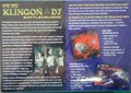 Klingon D7 battlecruiser, model kit