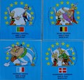 Asterix landenstickers Agfa Film