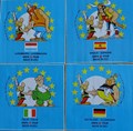 Asterix landenstickers Agfa Film