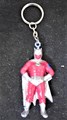 Batman - sleutelhanger - rood/zilver