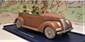 Kuifje modelauto 34 - De Ford V8 cabriolet