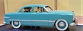 Kuifje modelauto 49 - De Turkooizen Ford