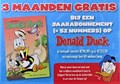 Donald Duck - 3 vrolijke ansichtkaarten met bijpassende postzegels
