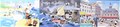 Donald Duck - Complete set Twaalf provinciën postzegels