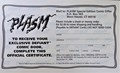 Warriors of Plasm - Special edition Tin Set