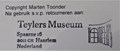 Marten Toonder - Promotiemateriaal Tentoonstelling Teylers Museum 1996