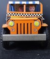Tin Toys - travelling Jeep China