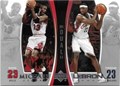 Michael Jordan/Lebron James 2005 Trading Card
