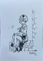 Walthery portfolio Il ' etait 7 fois #30 + dedicacé (EA)
