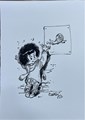 Walthery portfolio Il ' etait 7 fois #30 + dedicacé (EA)