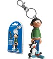Guust Flater met kat - sleutelhanger