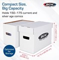 Comic Storage Box - wit (short) BCW