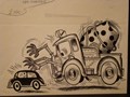 Auto-Bas, het monster