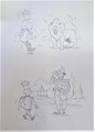 `t Prinske - Originele tekening studio Vandersteen