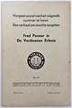 Fred Penner 21 - Fred Penner in De laatste wagen !, Softcover, Eerste druk (1955) (A.T.H.)