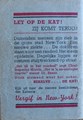 Kat, de (Albers) 1 - De Kat, Softcover (Hoenderos Algemene Tijdschriften Exploitatie)