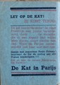 Kat, de (Albers) 2 - Vergif in New York, Softcover (Hoenderos Algemene Tijdschriften Exploitatie)